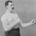 overly manly man